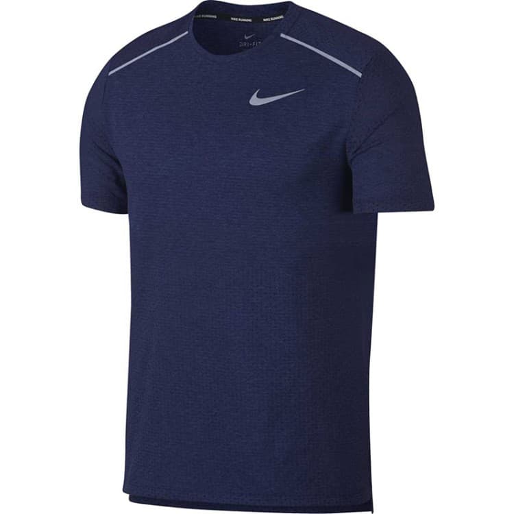 Футболка мужская Nike M Nk Brthe Rise 365 Ss синяя AQ9919-492