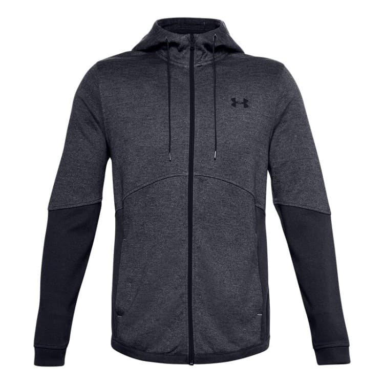 Толстовка мужская Under Armour DOUBLE KNIT FZ серая 1352012-012