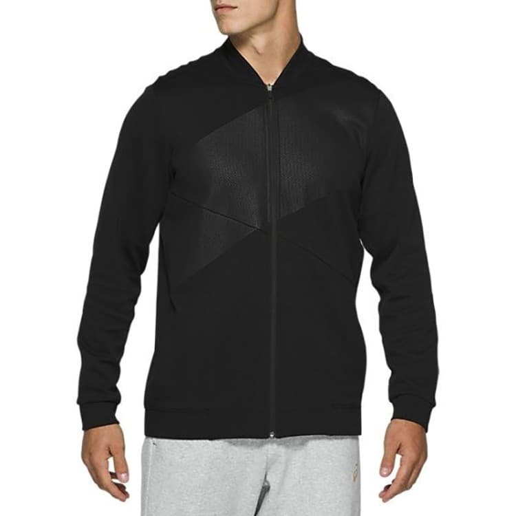 Толстовка мужская Asics Chest Logo Crew черная 2031B097-001