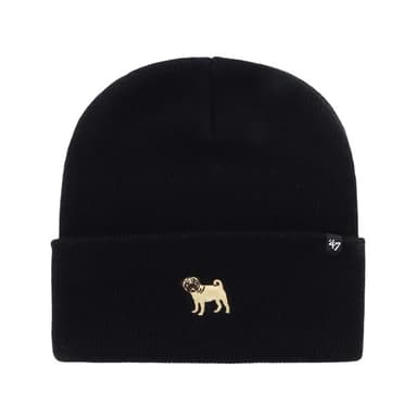 Шапка 47 Brand DOG BASE RUNNER черная BRNCK28ACE-BK