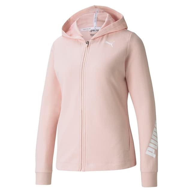 Толстовка жіноча Puma Modern Sports Fullzip Hoodie рожева 58948736 