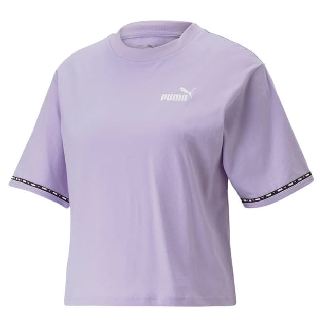 Футболка женская Puma PUMA POWER Tape Tee фиолетовая 67362625