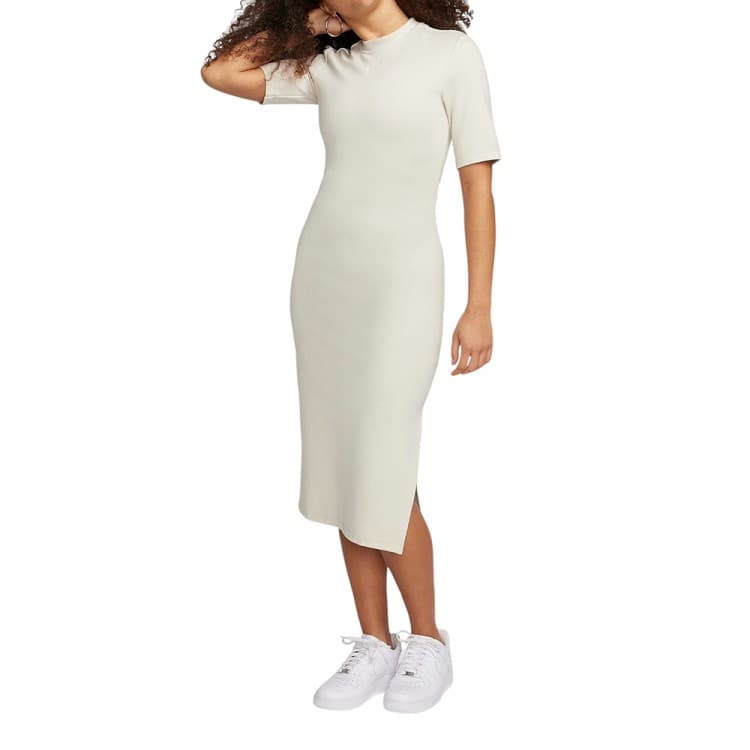 Сукня жіноча Nike W NSW ESSNTL MIDI DRESS бежева DV7878-104