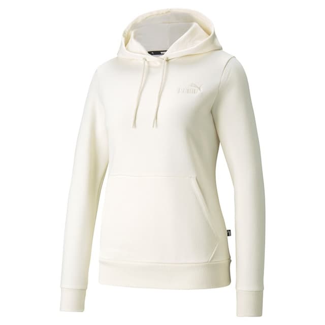 Толстовка жіноча Puma Ess+ Embroidered Hoodie молочна 84608499 