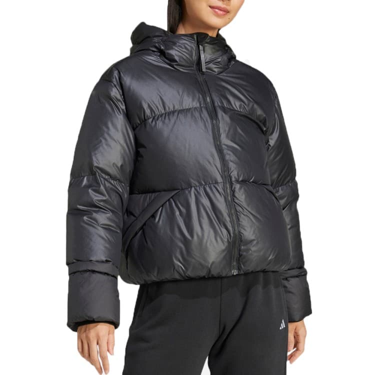 Куртка женская Adidas W BIG BAFFLE J черная IV9771