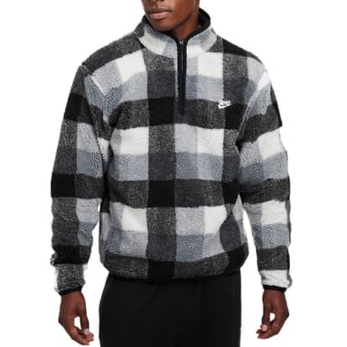 Толстовка чоловіча Nike M NK CLUB SSNL WNTRZD AOP HZ сіра FZ0896-010