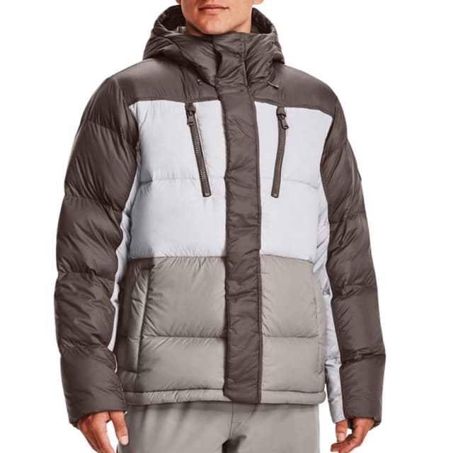 Куртка мужская Under Armour CGI Down Blocked Jkt серая 1372693-176