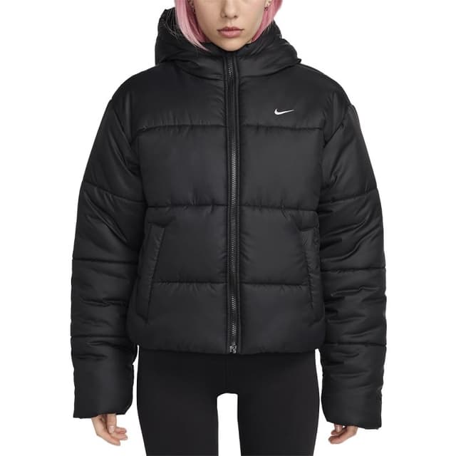Куртка женская Nike W NSW TF SYNFL NK CLSC PFR черная FZ5899-010