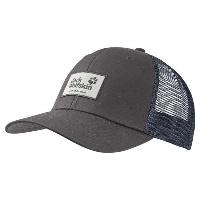 Бейсболка Jack Wolfskin серая 1905621-6032