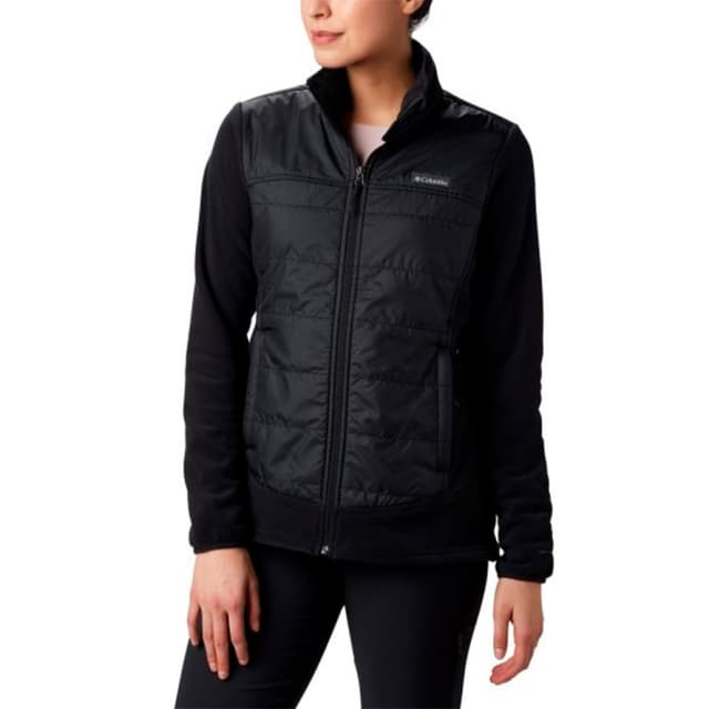 Толстовка жіноча Columbia  BASIN BUTTE™ FLEECE FULL ZIP  чорна 1861081-010