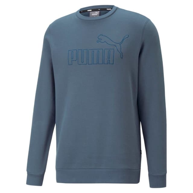 Толстовка мужская Puma ESS ELEVATED Crew синяя 84988518