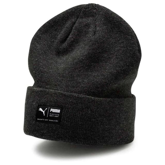 Шапка Puma ARCHIVE heather beanie серая 02173901