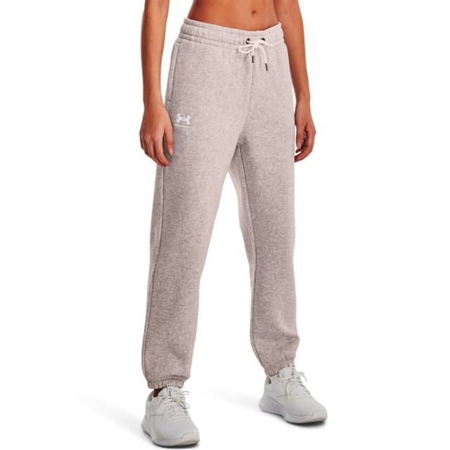 Брюки женские Under Armour Essential Fleece Joggers серые 1373034-592