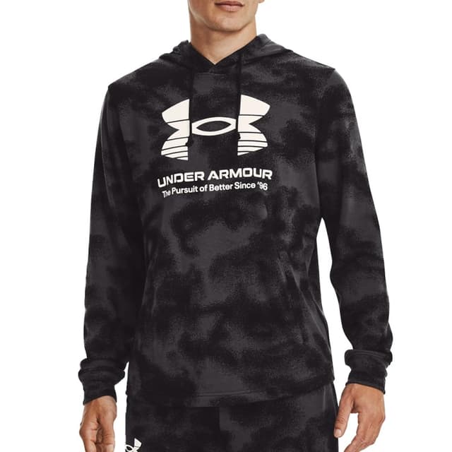Толстовка мужская Under Armour UA Rival Terry Novelty HD серая 1377185-001