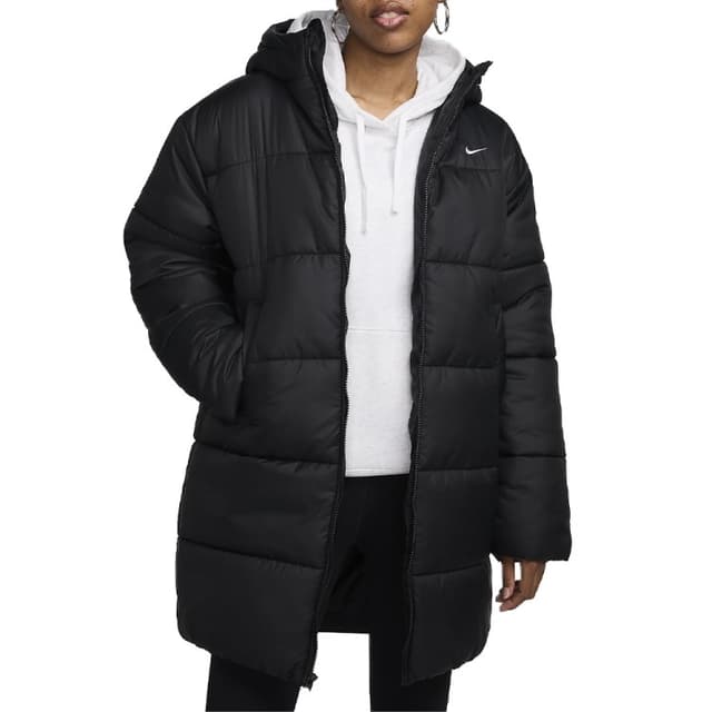 Куртка жіноча Nike W NSW TF SNFL NK CLSC PRKA чорна FZ5903-010