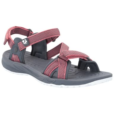 Сандалии женские Jack Wolfskin LAKEWOOD RIDE SANDAL W красные 4019041-2131