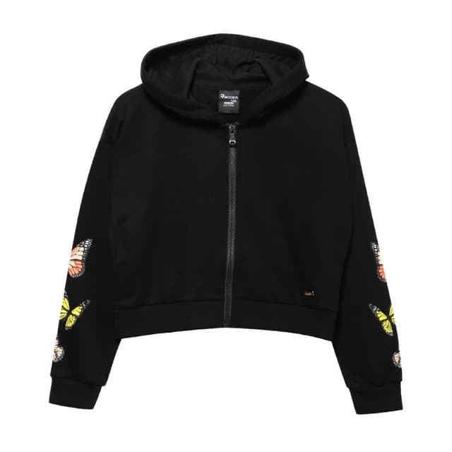 Толстовка детская Radder Clavel черная 442314-010
