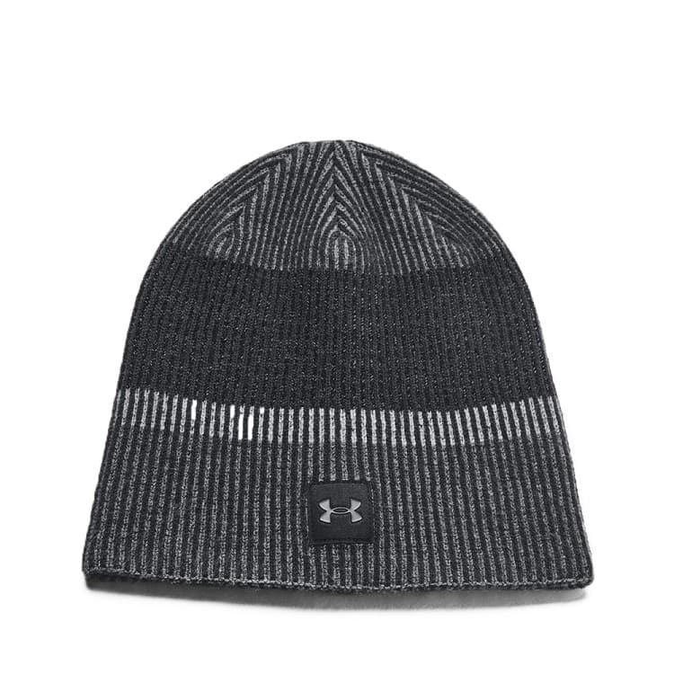 Шапка  Under Armour Launch Reflective Beanie чорна 1386648-001