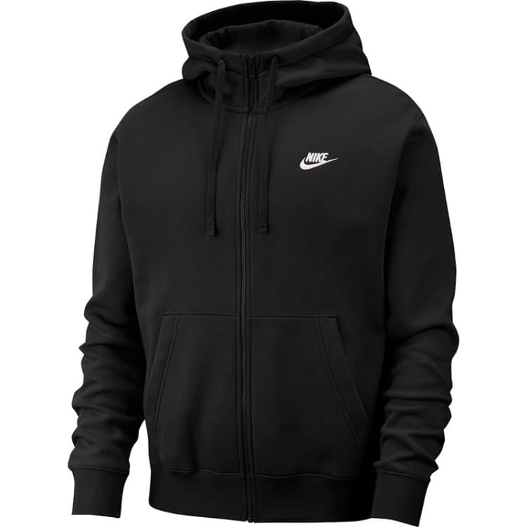 Толстовка чоловіча Nike Nike Sportswear Club Fleece чорна BV2645-010 