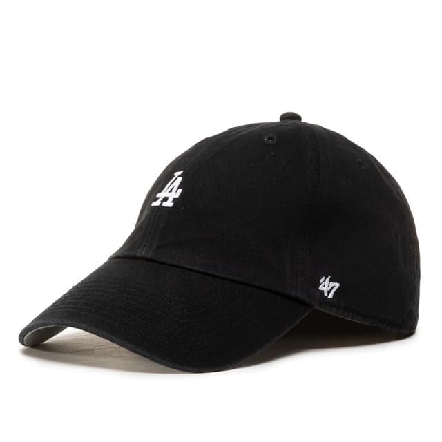Бейсболка 47 Brand La Dodgers Base Runner чорна B-BSRNR12GWS-BKA