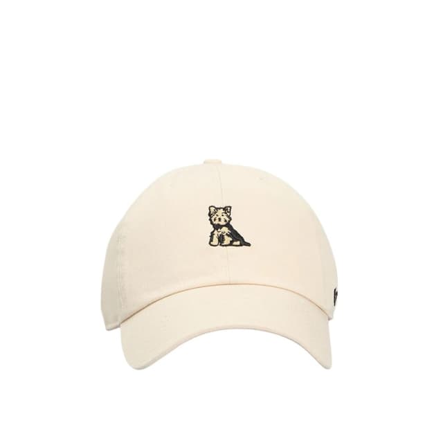 Кепка унисекс 47 Brand DOG BASE RUNNER ICON бежевая BSRIC1411GWS-NTJ