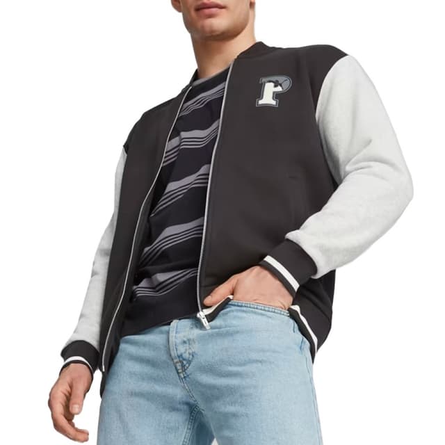 Толстовка чоловіча Puma SQUAD Track Jacket FL чорна 67601801
