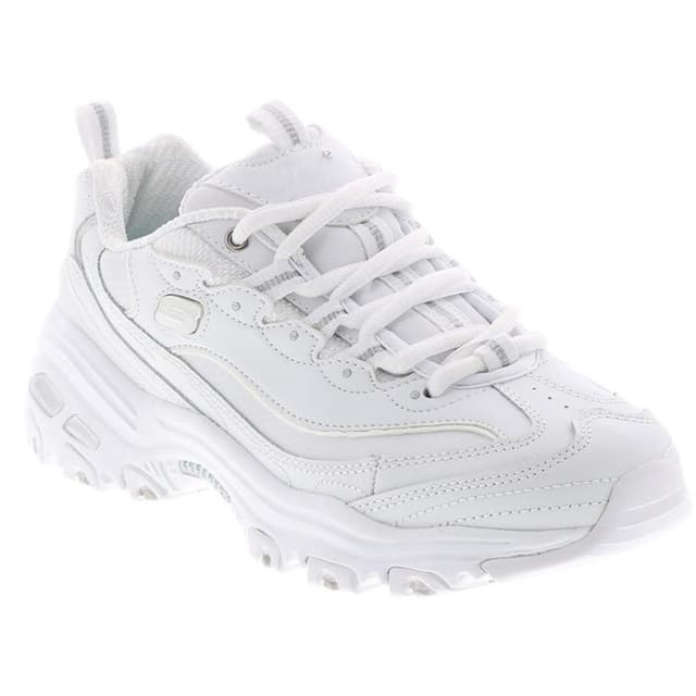 Кроссовки женские Skechers D-Lites Fresh Start белые 11931-WSL