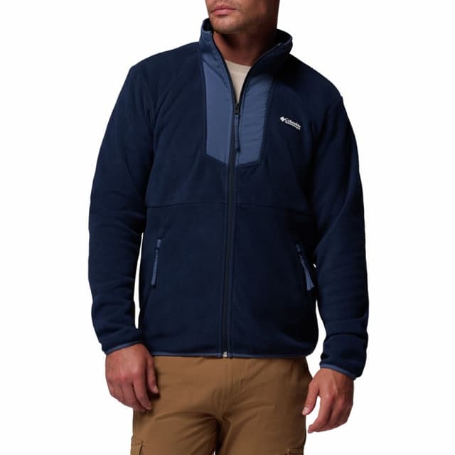 Толстовка чоловіча Columbia Sequoia Grove™ Full Zip Fleece темно-синя 2095891-463