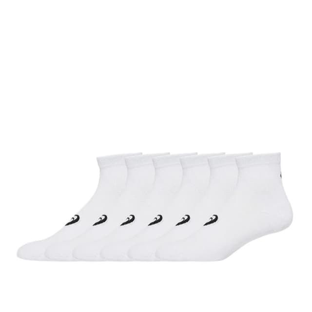 Носки Asics 6PPK QUARTER SOCK белые 3033B720-100