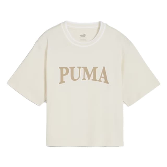 Футболка жіноча Puma SQUAD Graphic Tee молочна 67790387