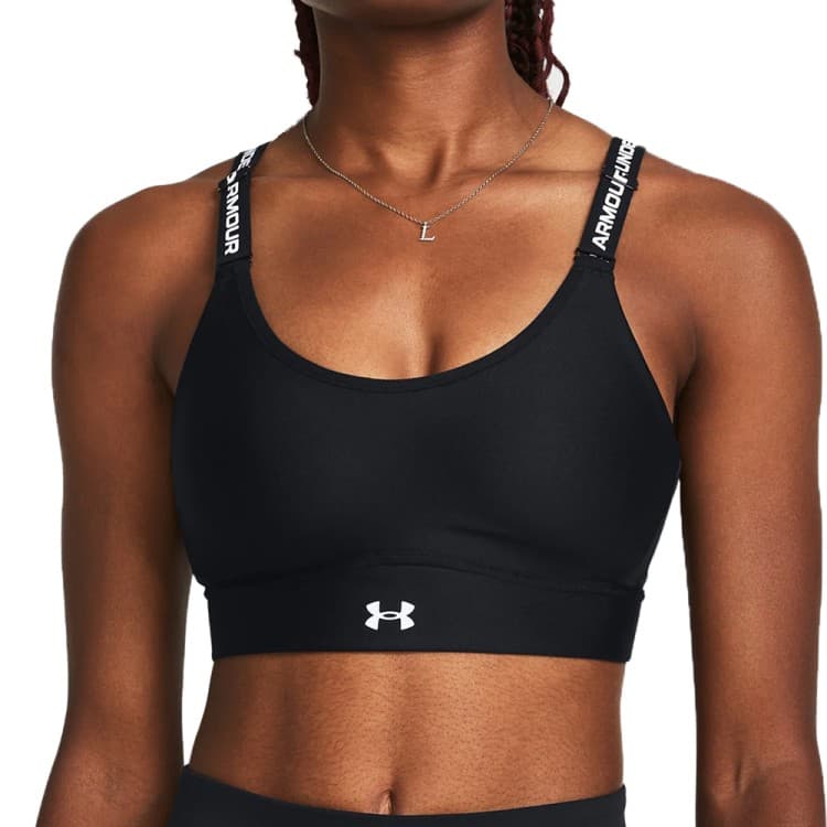 Бра жіночий Under Armour UA Infinity Mid 2.0 Bra чорний 1384123-001