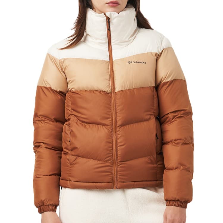 Куртка жіноча Columbia Puffect™ II Colorblock Jacket коричнева 2088481-224