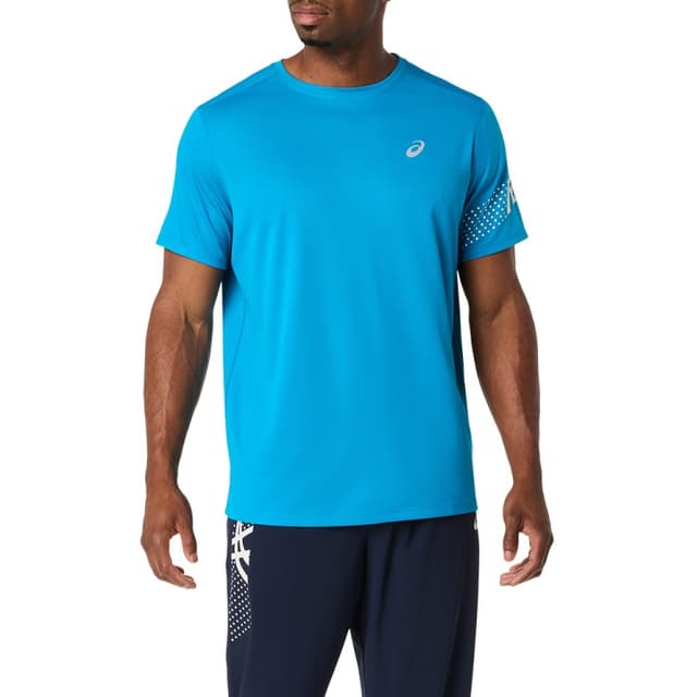 Футболка чоловіча Asics ICON SS TOP блакитна 2011D458-400