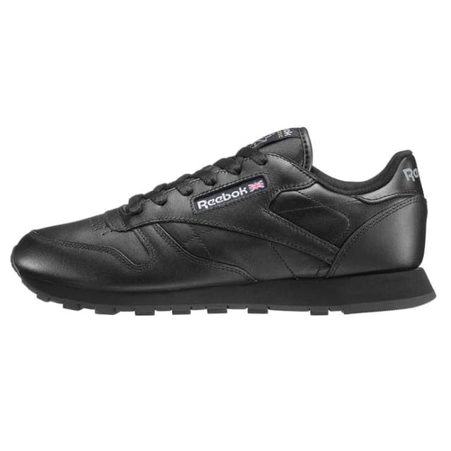 Кроссовки женские Reebok Classic Leather черные 3912