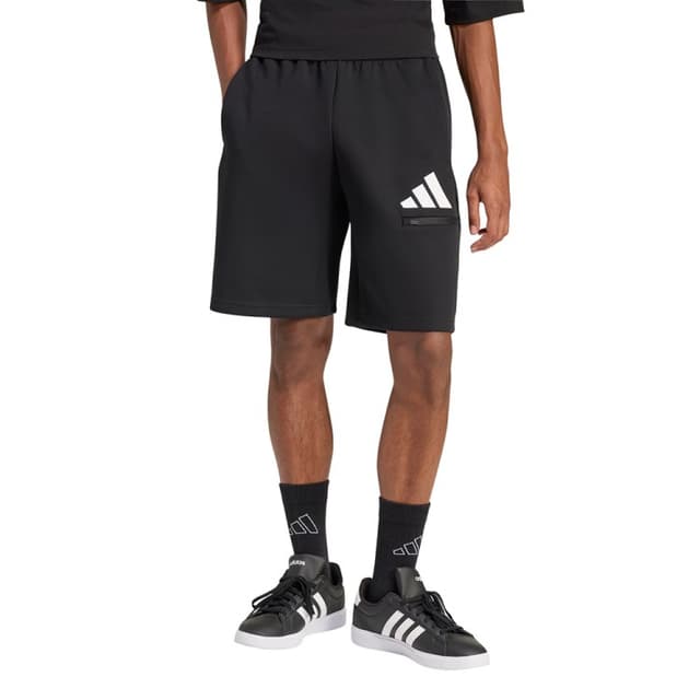 Шорти чоловічі Adidas M FI 3BAR SHO чорні JZ9394