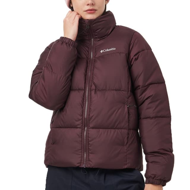 Куртка жіноча Columbia Puffect™ II Full Zip Jacket бордова 2090291-607