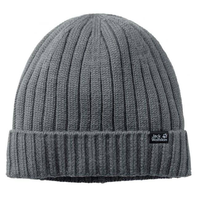 Шапка  Jack Wolfskin Stormlock Rip Knit Cap сіра 1907121-6110