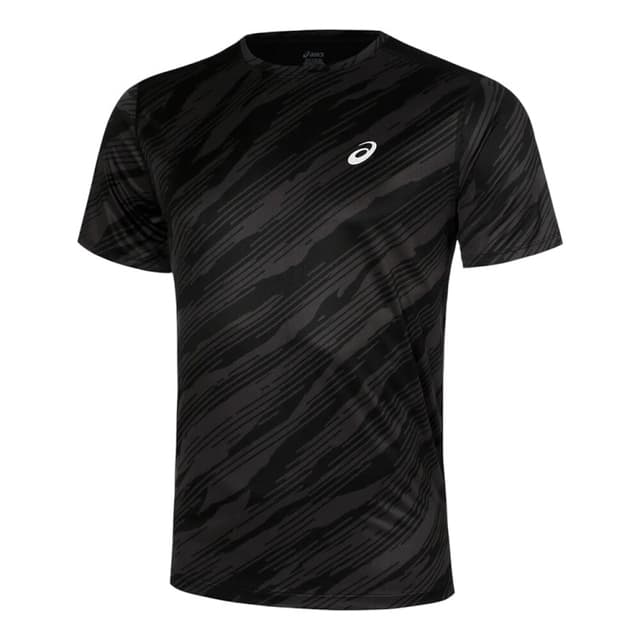 Футболка чоловіча Asics ASICS CORE ALL OVER PRINT SS TOP чорна 2011D212-001