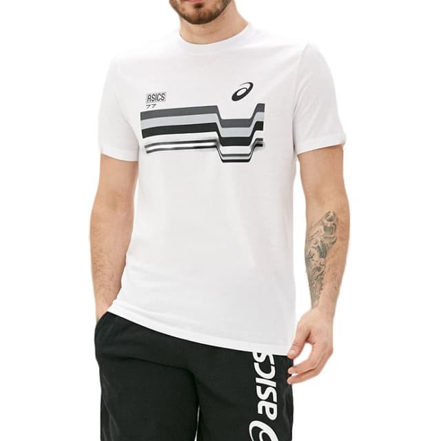 Футболка мужская Asics 77 Tee белая 2031C162-100