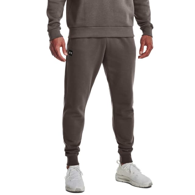 Брюки мужские Under Armour Rival Fleece Joggers коричневые 1357128-176