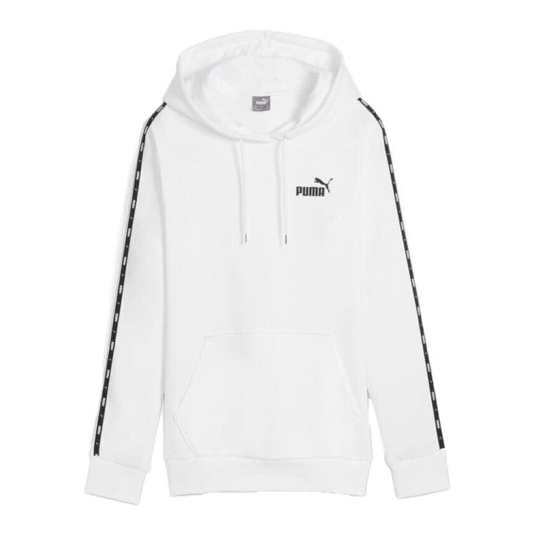 Толстовка жіноча Puma ESS TAPE Hoodie TR біла 67792102