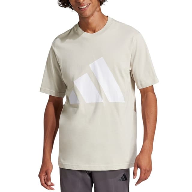 Футболка чоловіча Adidas M BL SJ T бежева JE8933