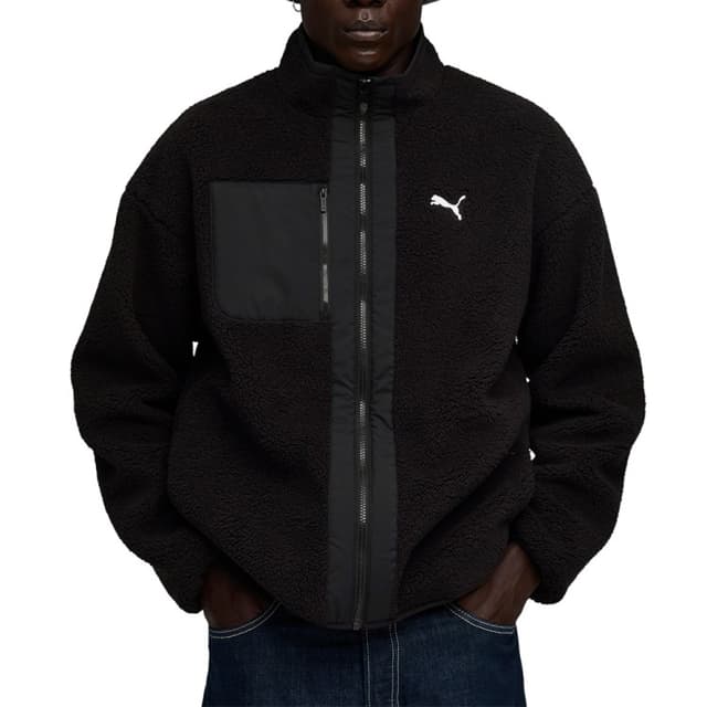 Куртка мужская Puma Reversible Sherpa Jacket черная 68837101