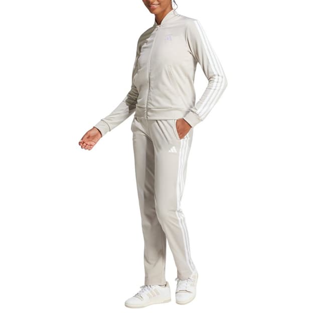 Костюм жіночий Adidas W ESS 3S TS молочний JD2686