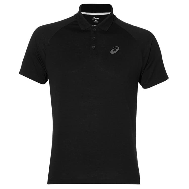 Футболка мужская Asics M Club Polo черная 141160-0904