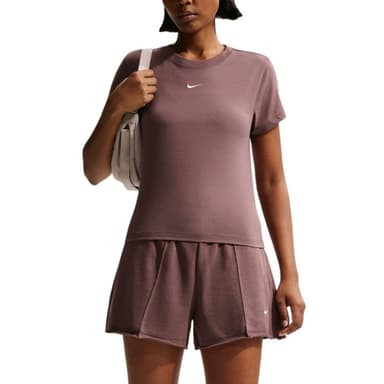 Футболка жіноча Nike W NSW NK CHLL KNT MD CRP коричнева FV5508-503