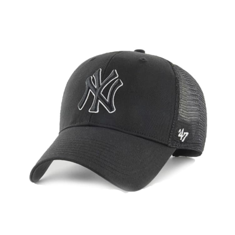 Кепка 47 Brand MLB NEW YORK YANKEES BRANSON черная BRANS17CTP-BKAQ