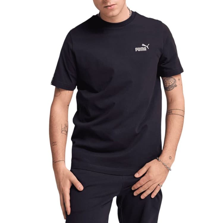 Футболка чоловіча Puma ESS TAPE Tee синя 68467416
