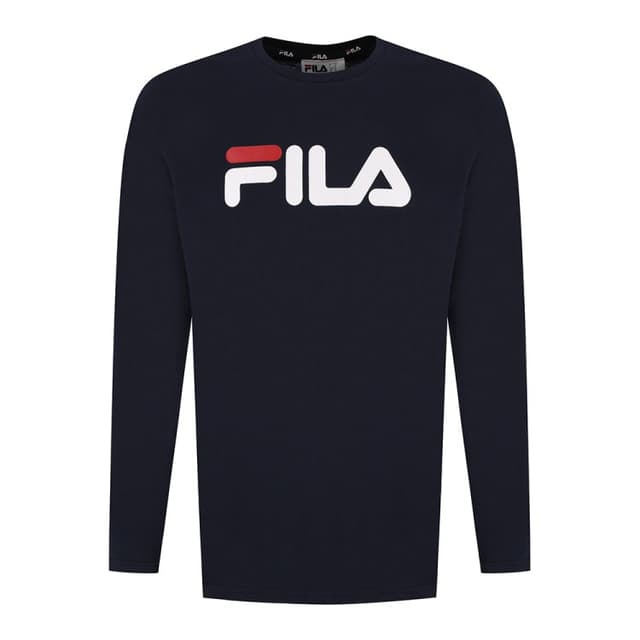Лонгслив мужская Fila темно-синий 110539-Z4