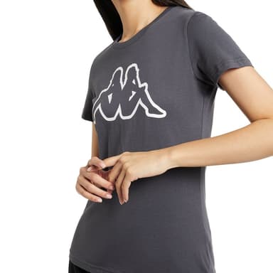 Футболка женская Kappa T-shirt серая 107993-93